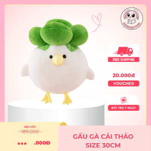Gấu Bông Gà Cải Thảo