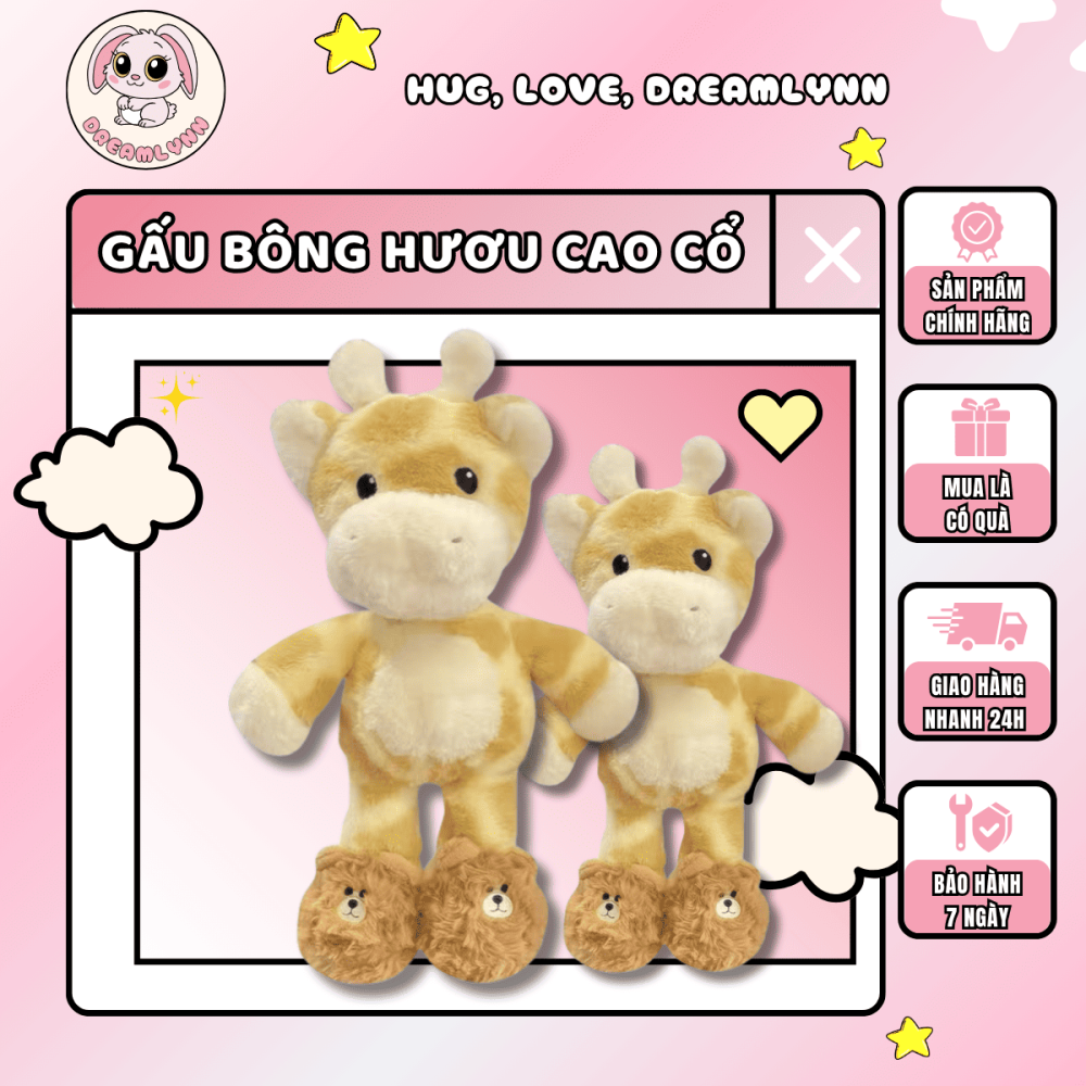 gấu bông hươu cao cổ