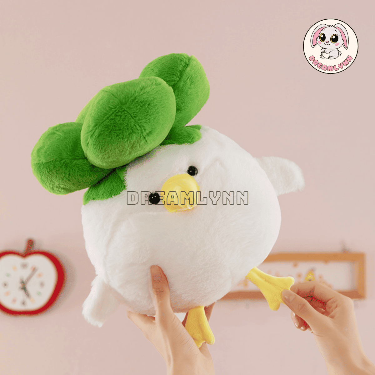 Gấu bông gà cải thảo