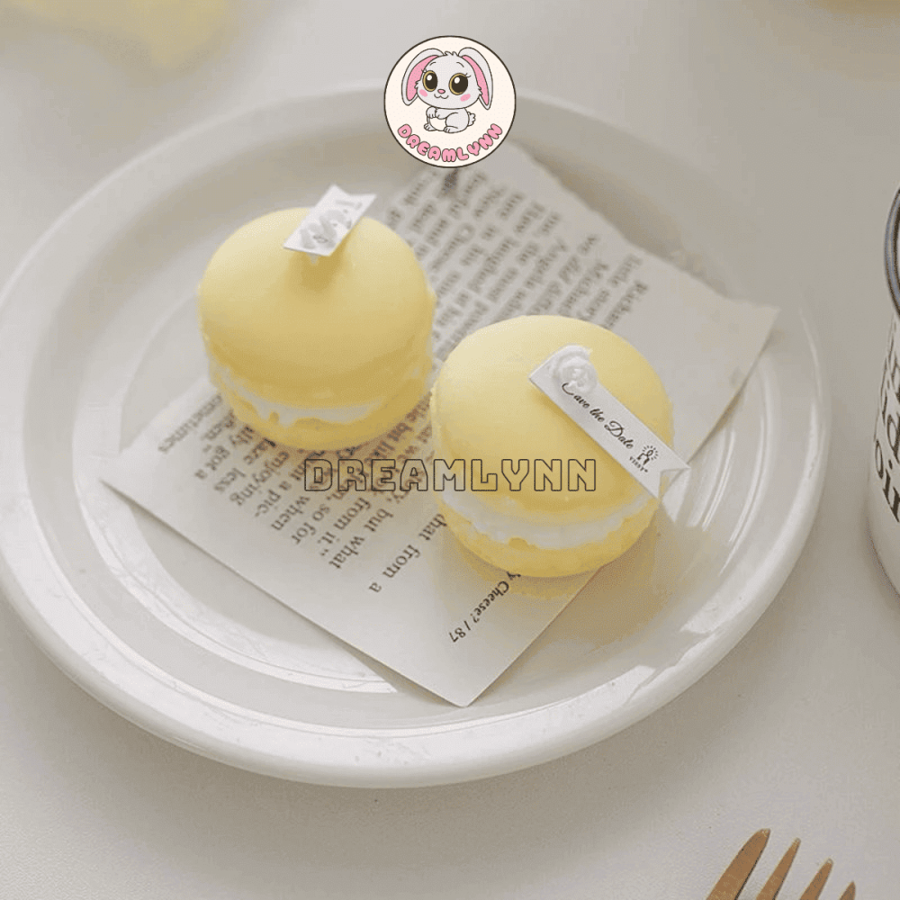 nến thơm hình bánh