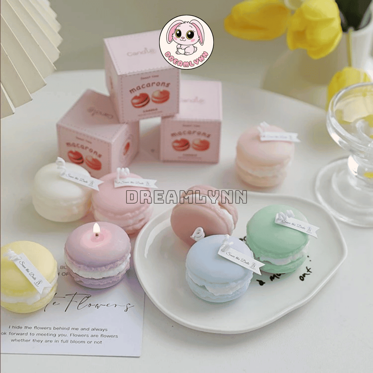 nến thơm hình bánh