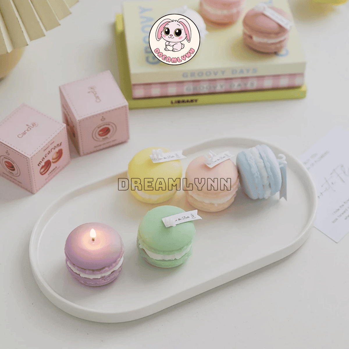 nến thơm hình bánh