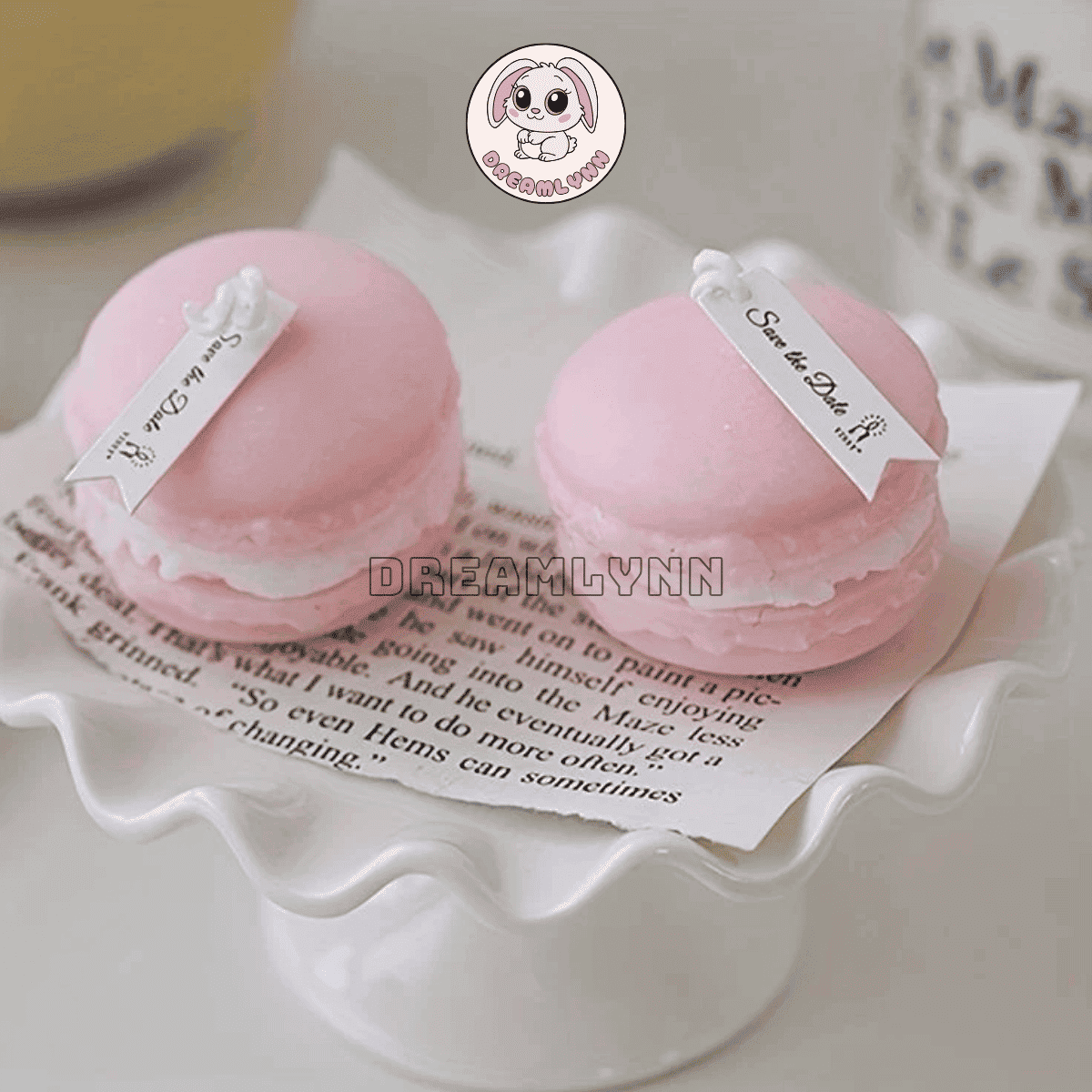 nến thơm hình bánh