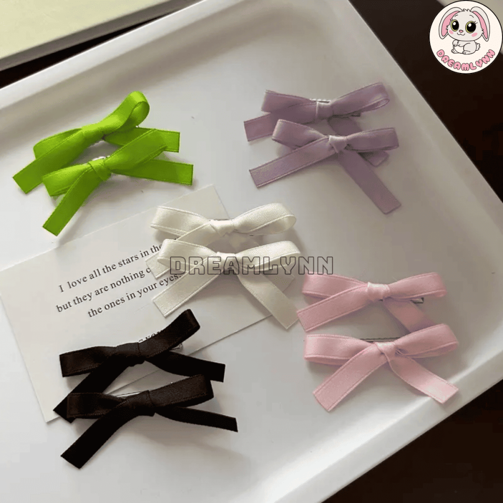 Kẹp tóc nơ chữ A