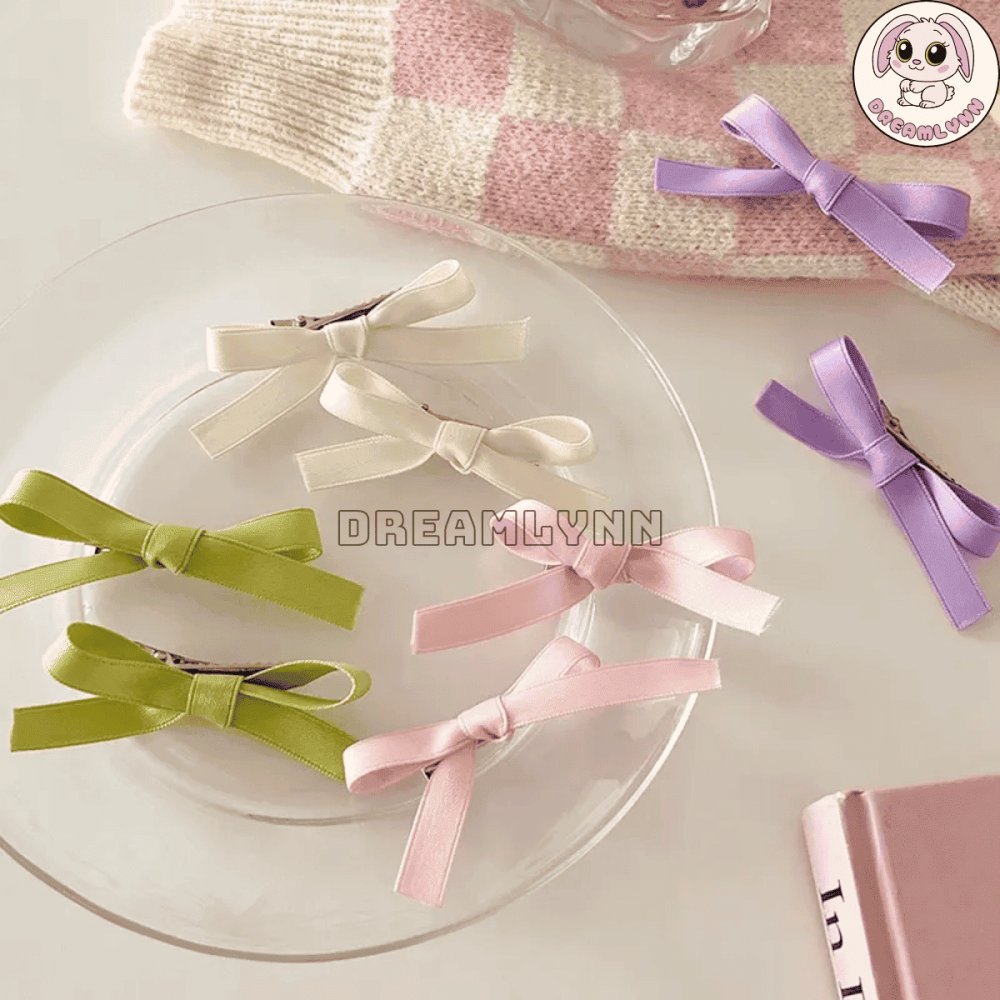 Kẹp tóc nơ chữ A