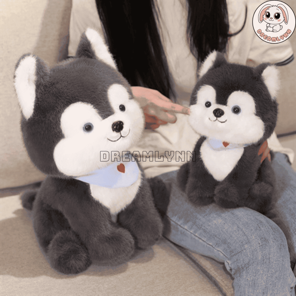 Gấu Nhồi Bông Husky