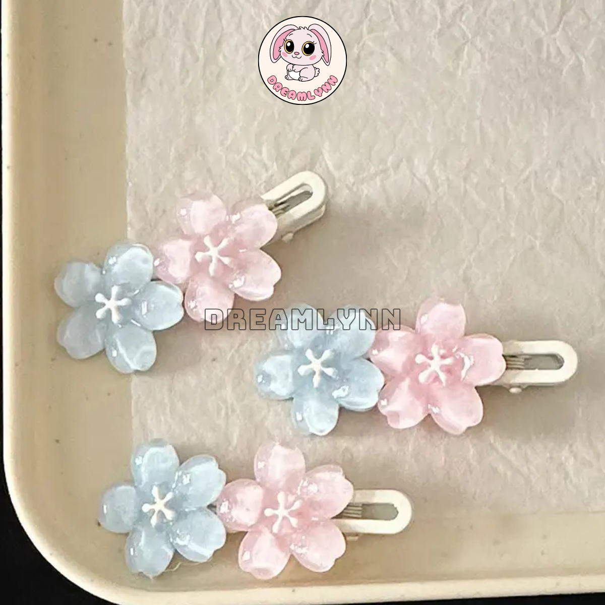 Kẹp tóc hoa anh đào