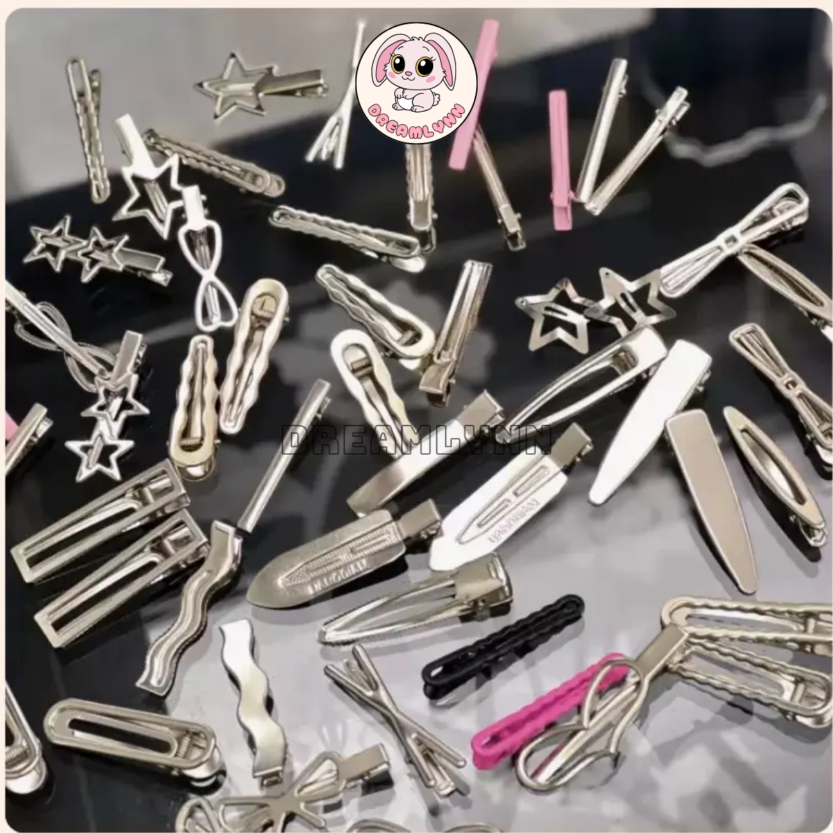 Kẹp tóc kim loại đa dạng