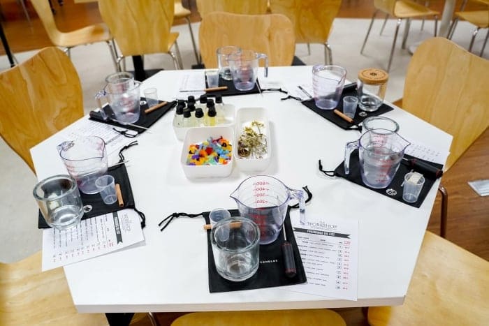 làm nến thơm là tình đầu