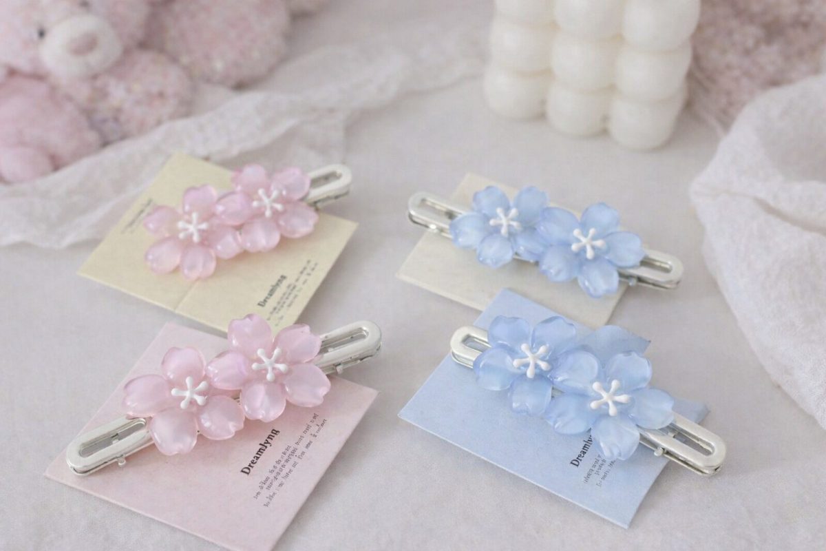 Nơ Kẹp Tóc 2 Bên